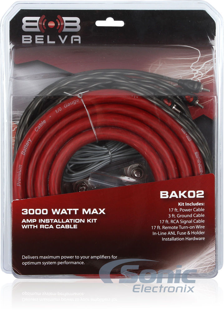 Boss NXD4500 + Complete 0 Gauge Amp Kit Image 16