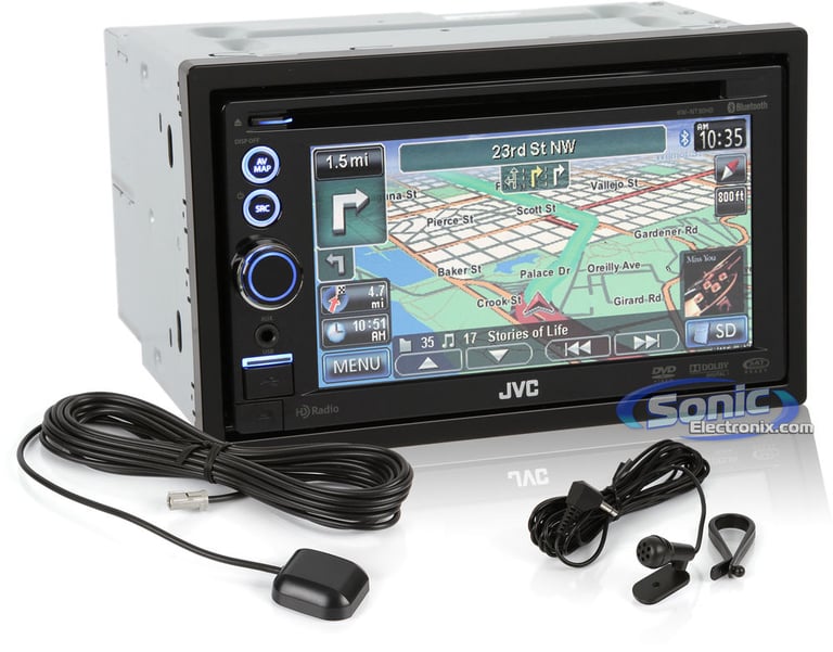 JVC KW-NT30HD - OPEN BOX INCOMPLETE (Harness Used - Missing RCA Harness) Image 1