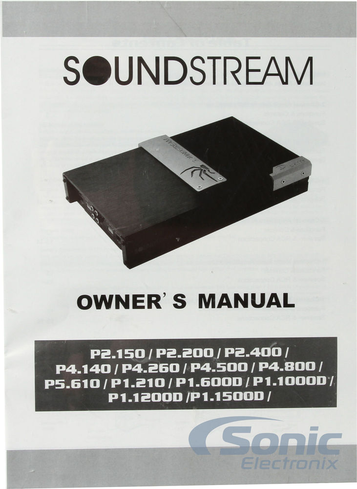 Soundstream P4.140 Image 7