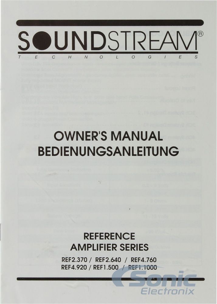 Soundstream REF2.370 Image 5