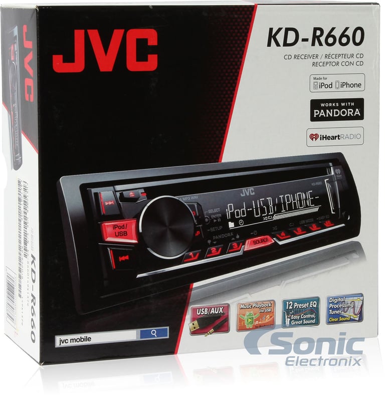 JVC KD-R660 Open Box, Very Good Condition (Used) Image 9