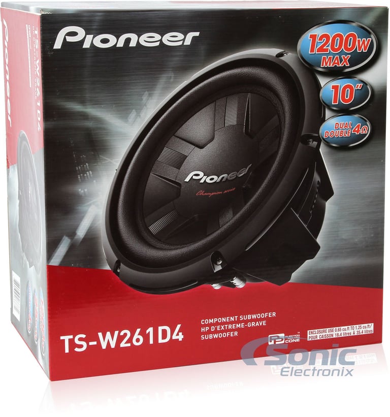 Pioneer TS-W261D4 Image 7