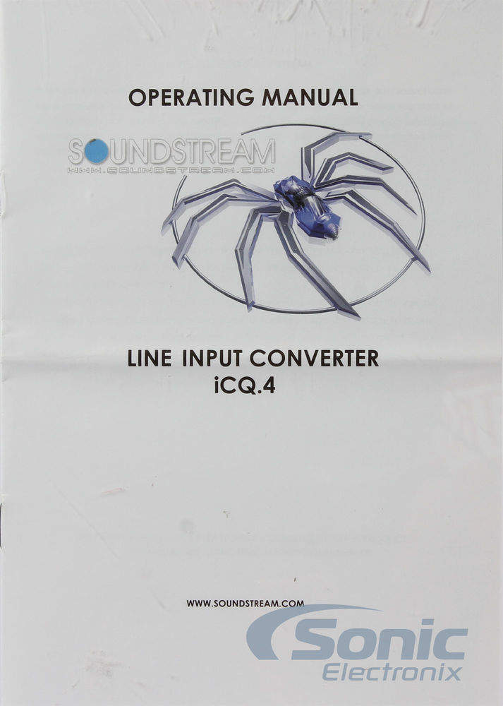 Soundstream iCQ4 OPEN BOX COMPLETE Image 7