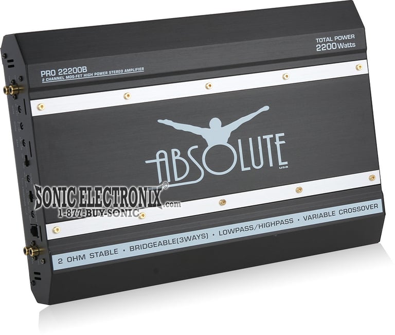 Absolute PRO 22200B (PRO22200B - Black) Image 2