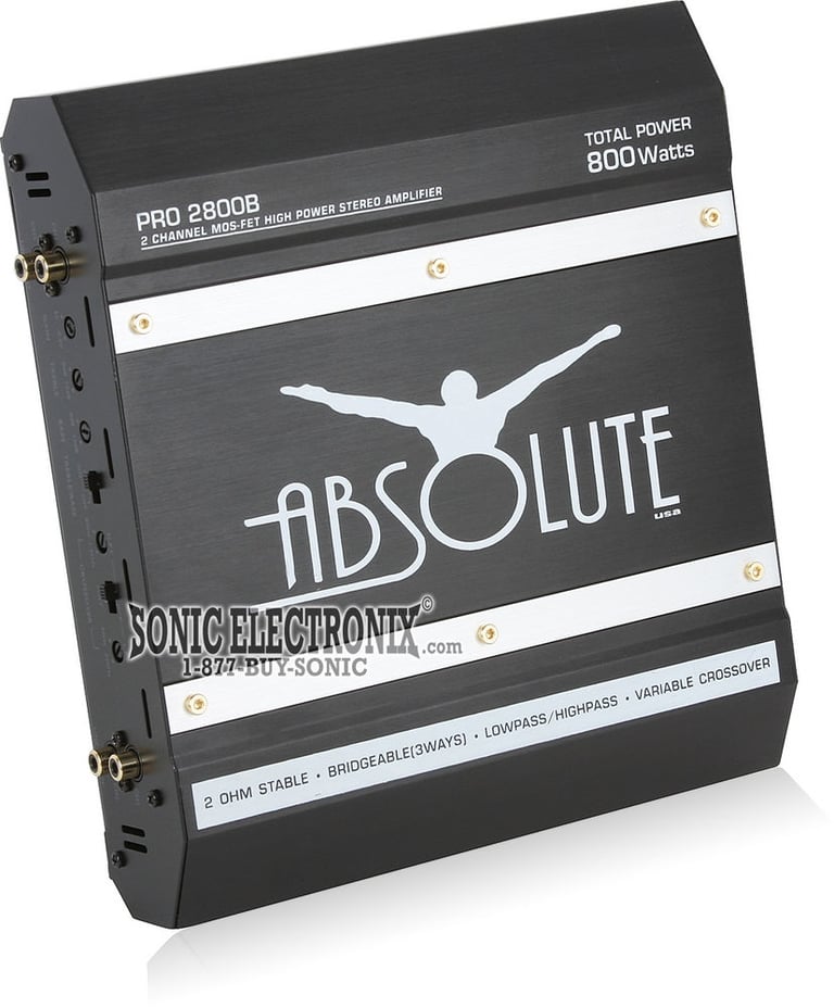 Absolute PRO 2800B (PRO2800B - Black) Image 1