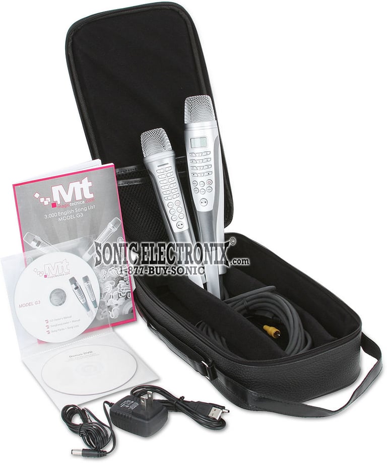 Magic Tecnica G3 Karaoke Magic Microphone System Image 1