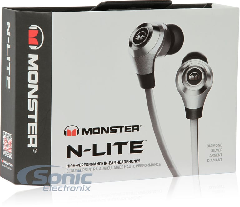 Monster N-Lite - Silver (MH NLT IE SLV CU WW) Image 5