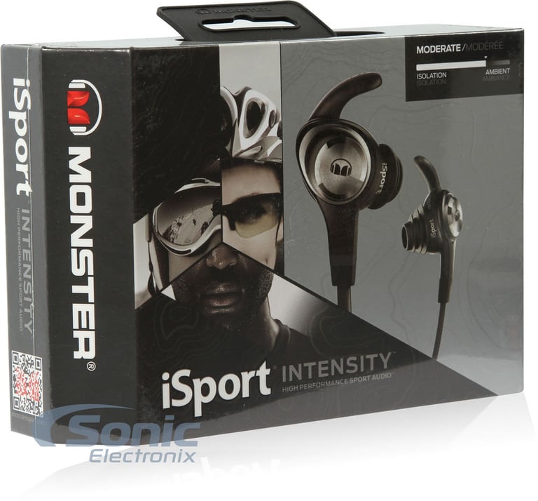 Monster iSport - Black (MH ISRT INT IE BK CA WW) Image 6