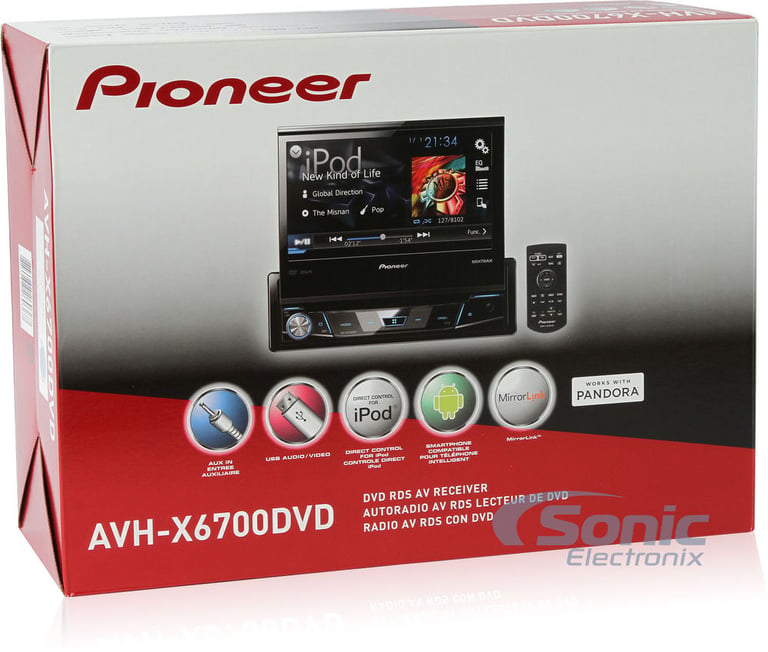 Pioneer AVH-X6700DVD Image 10