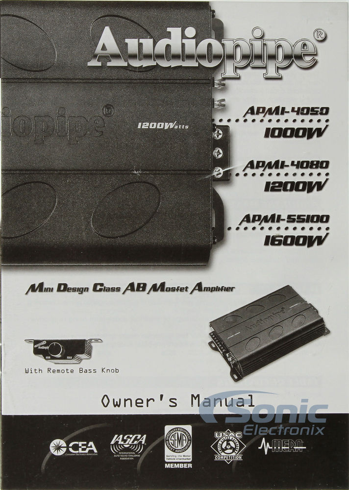 Audiopipe APMI-4080 Image 7