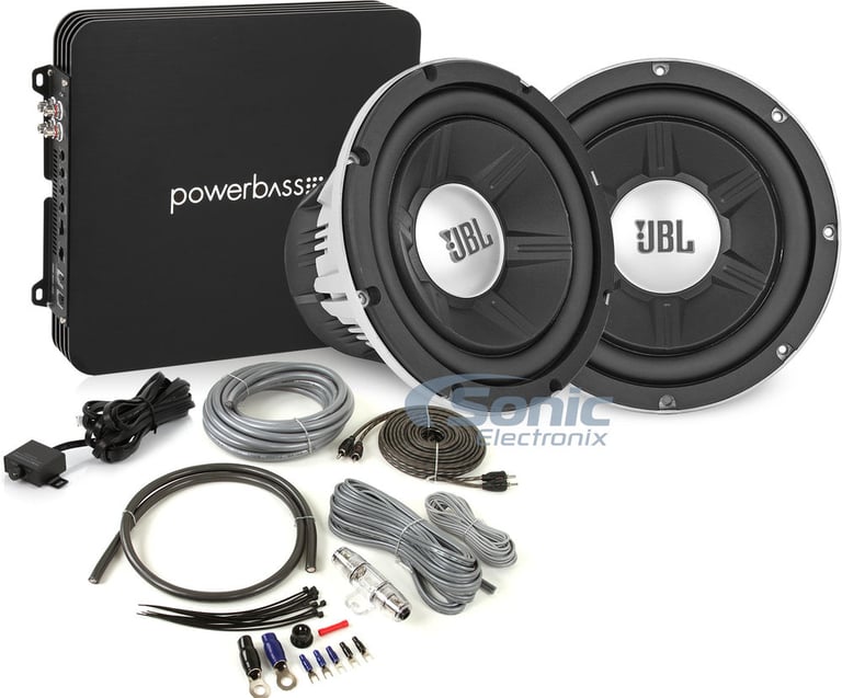 600W RMS JBL + Powerbass Bass Bundle Image 1