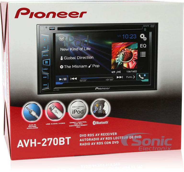 Pioneer AVH-270BT Image 8