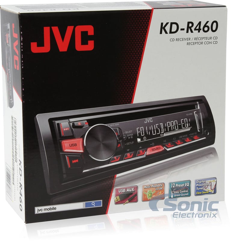 JVC KD-R460 (Factory Refurbished) Image 9