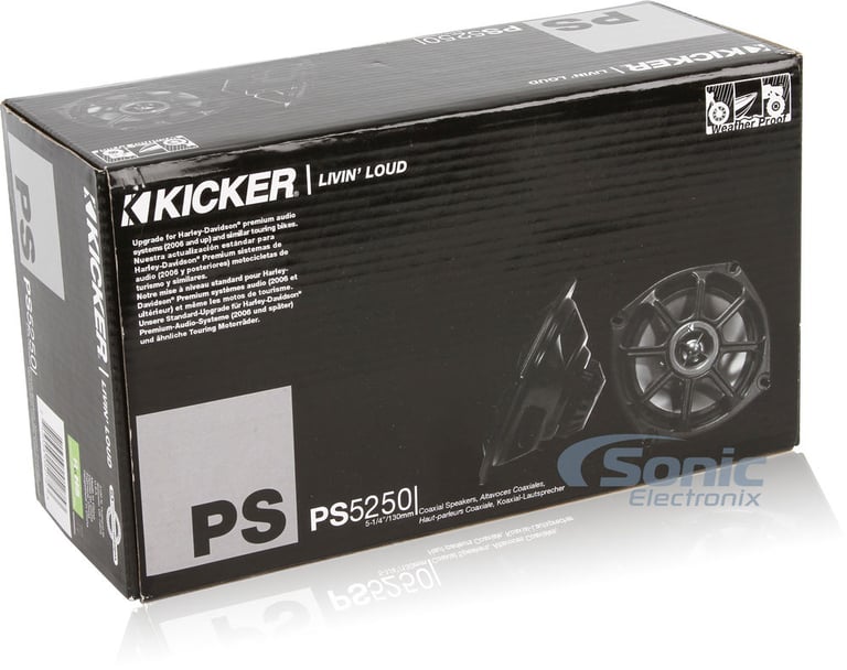 Kicker 10PS5250 Coaxial Speakers + Free $50 Sonic Electronix Gift Card Image 9