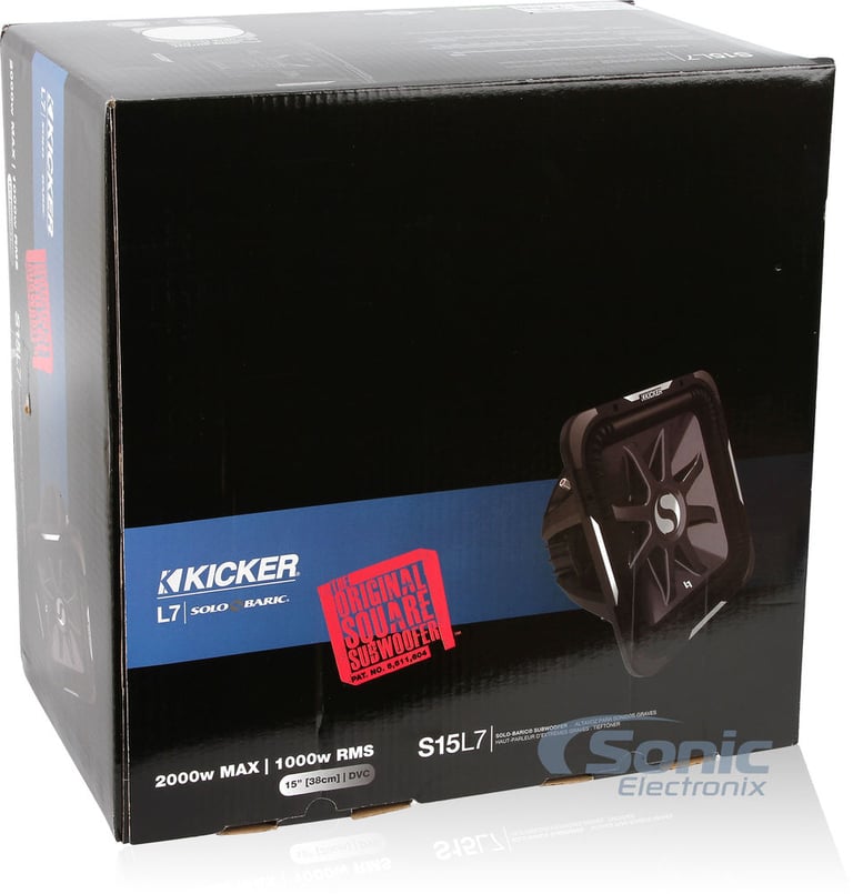 Kicker Solo-Baric S15L72 (11S15L72) + Free $100 Sonic Electronix Gift Card Image 9