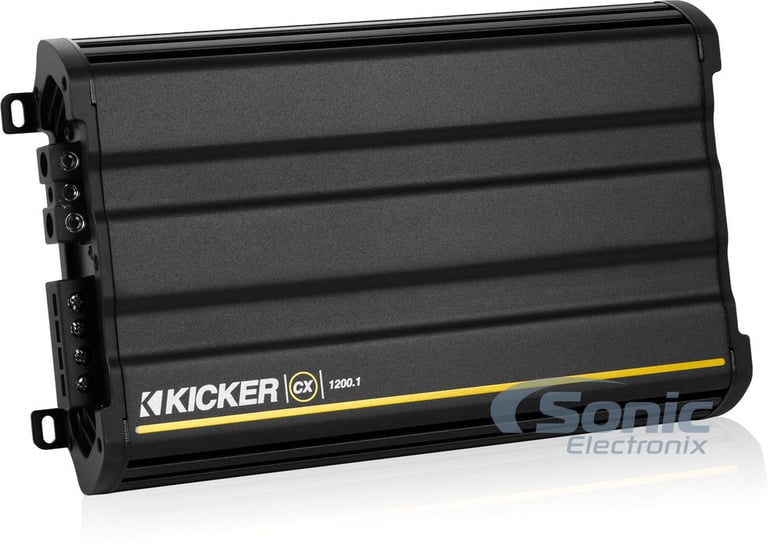 Kicker CX1200.1 (12CX1200.1) + Free $25 Sonic Electronix Gift Card Image 2