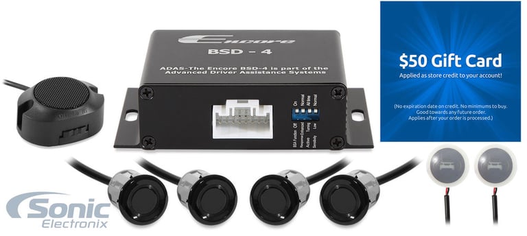 Encore BSD4B (Black) + Free $50 Sonic Electronix Gift Card Image 1