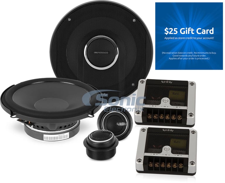 Infinity REF-6500cx + Free $25 Sonic Electronix Gift Card Image 1