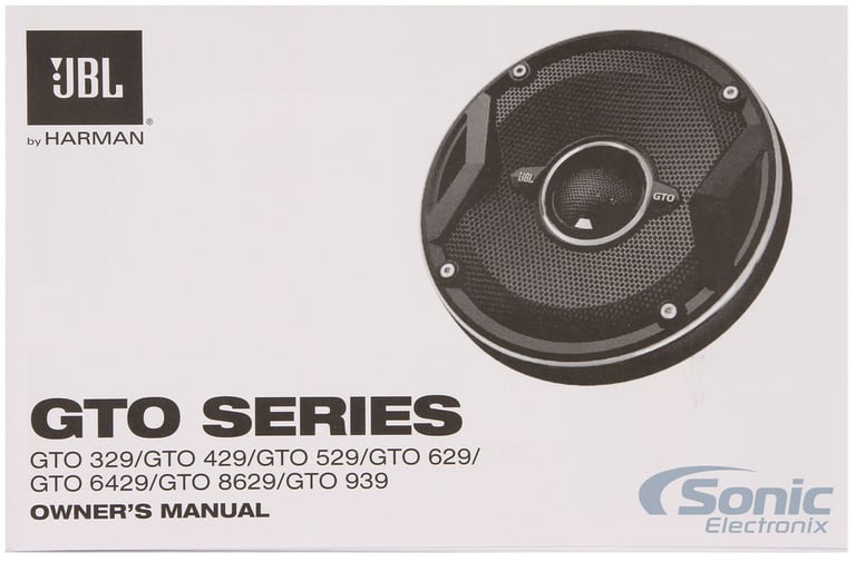 JBL GTO8629 + Free $25 Sonic Electronix Gift Card Image 7