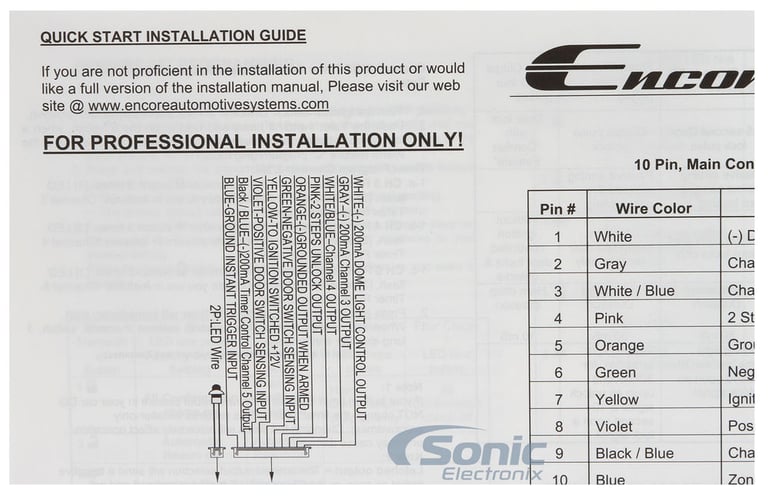 Encore E4 + Free $50 Sonic Electronix Gift Card Image 11