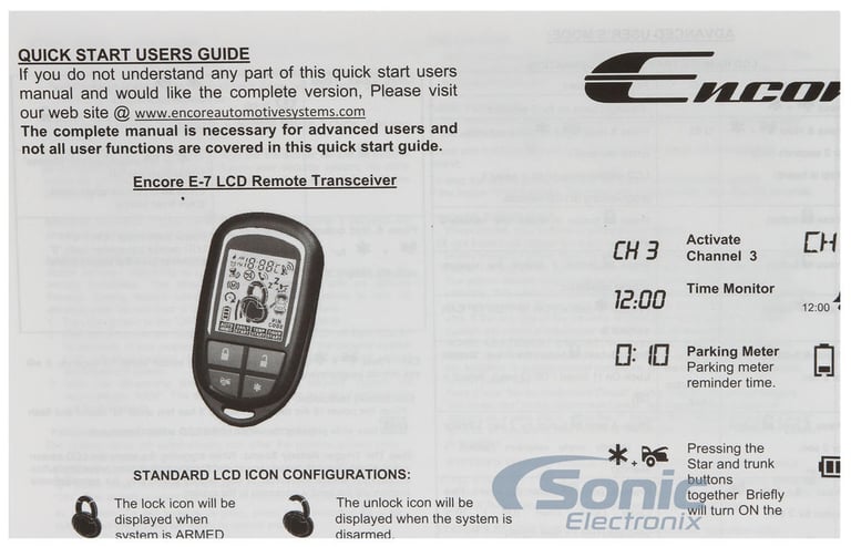 Encore E4 + Free $50 Sonic Electronix Gift Card Image 12