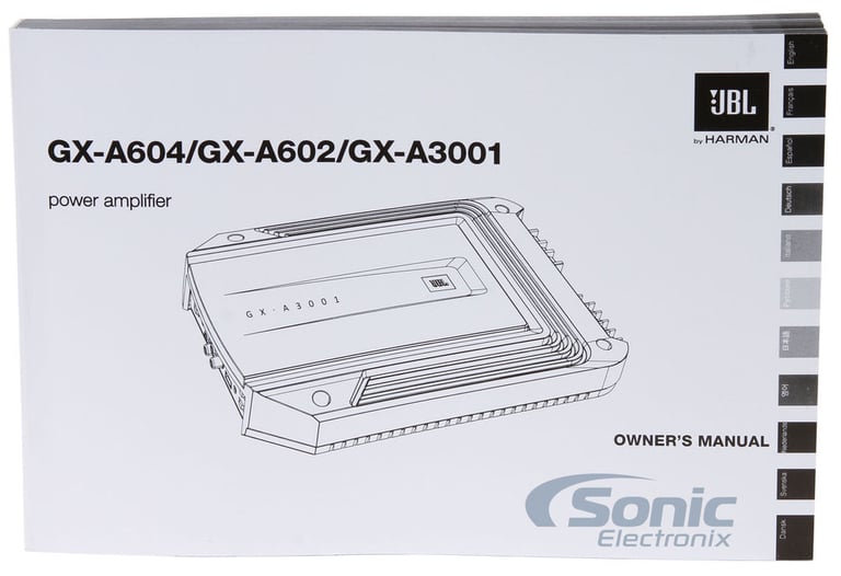JBL GX-A602 + Free $25 Sonic Electronix Gift Card Image 7