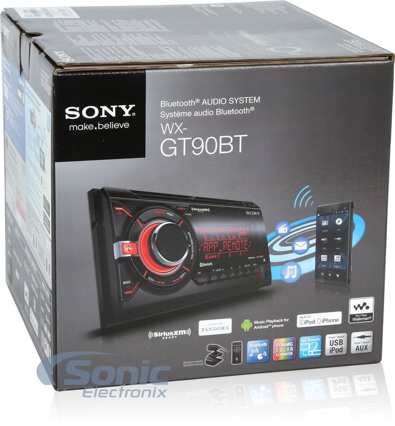 Sony WX-GT90BT + Free $25 Sonic Electronix Gift Card Image 8