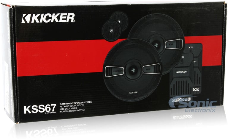 Kicker 41KSS67 (KSS674) + Free $25 Sonic Electronix Gift Card Image 13