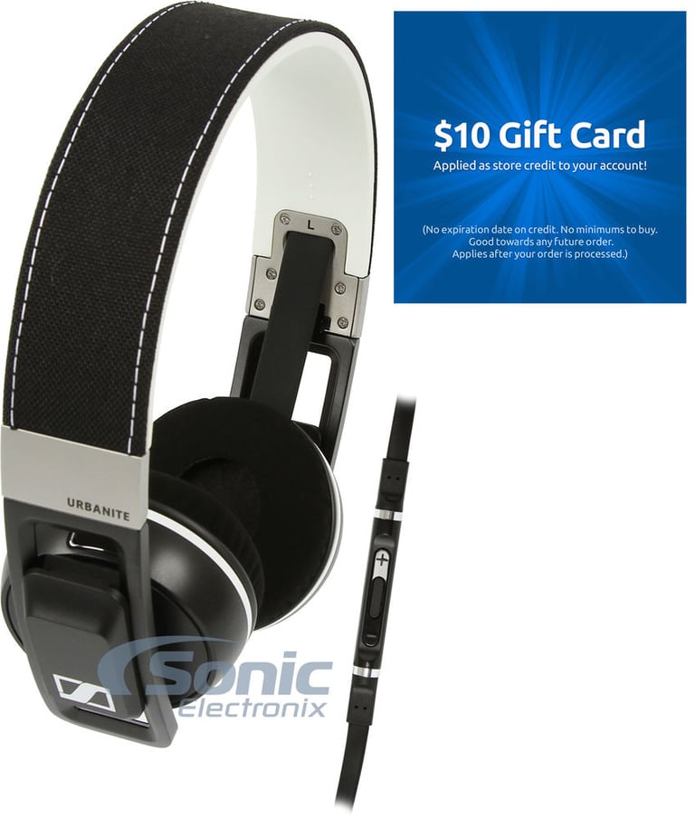 Sennheiser Urbanite (Black) for Galaxy + $10 eGift Card Image 1