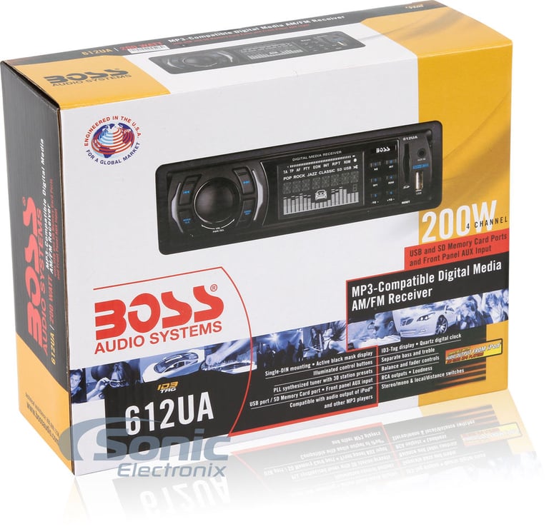 Boss Phantom Series Car Stereo Upgrade Image 7