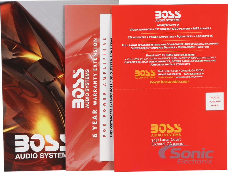 Boss Phantom Series Car Stereo Upgrade Image 21
