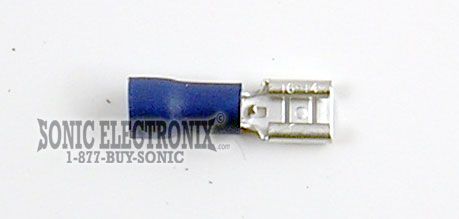 Universal Positive-End Female Speaker Disconnect 16-14g .187 -- 1000 PACK Image 1