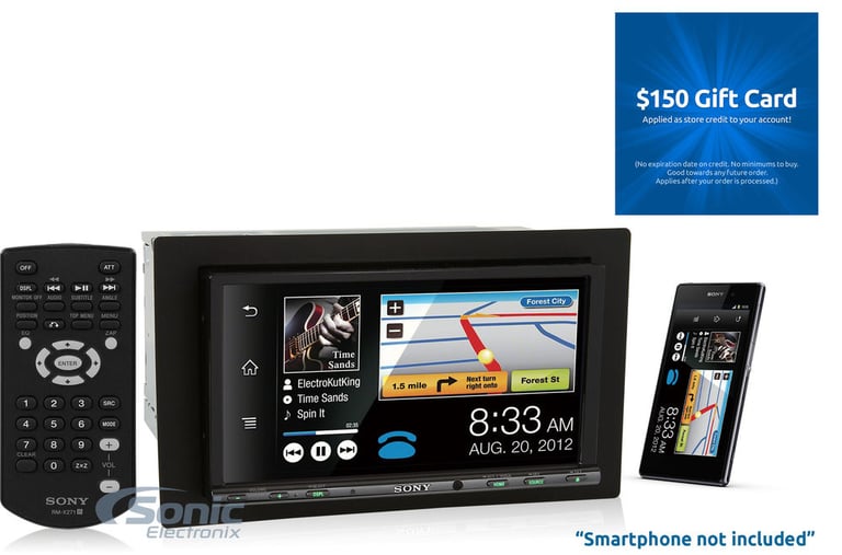 Sony XAV-712HD + Free $150 Sonic Electronix Gift Card Image 1