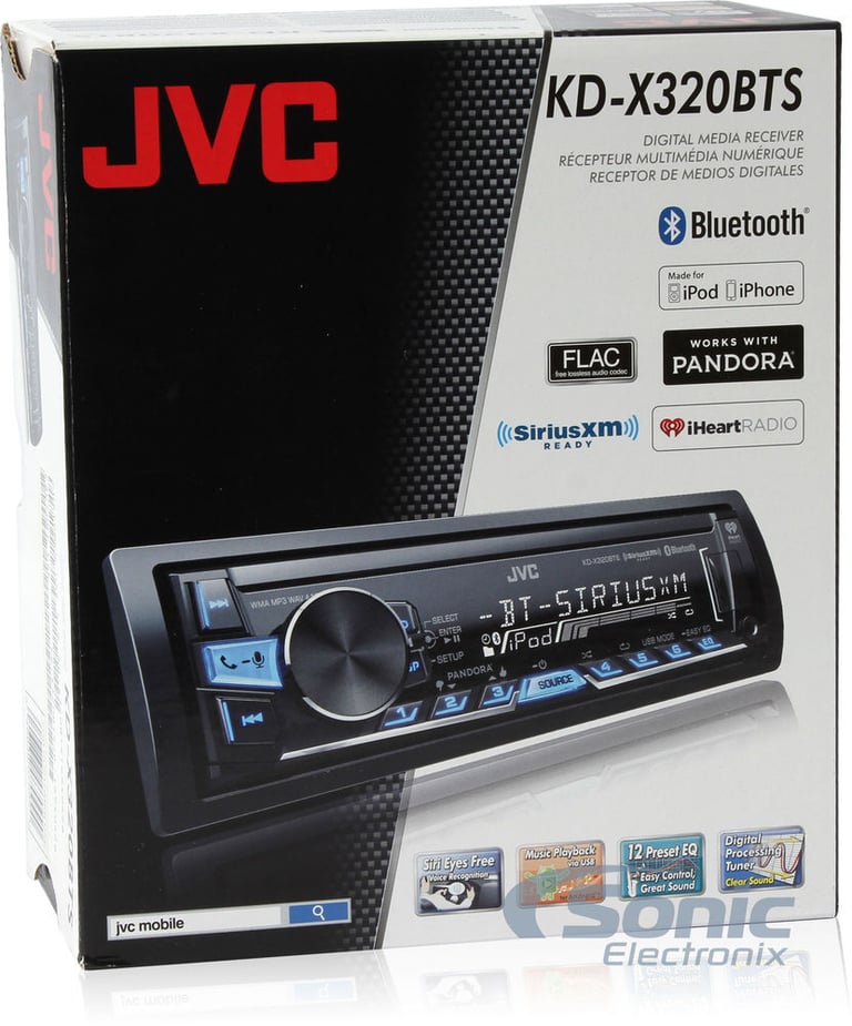JVC KD-X320BTS (Ships as KD-X330BTS) Image 10