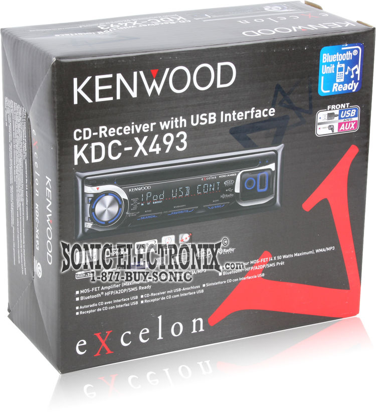Kenwood eXcelon KDC-X493 Image 6