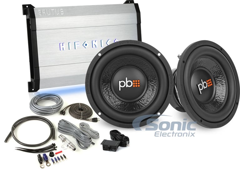 PowerBass + Hifonics Bass Bundle  Image 1