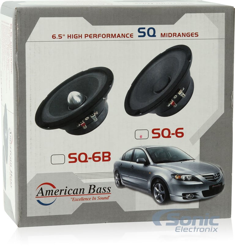 American Bass SQ6B (Sold Individually) (Like New (Open Box)) Image 6