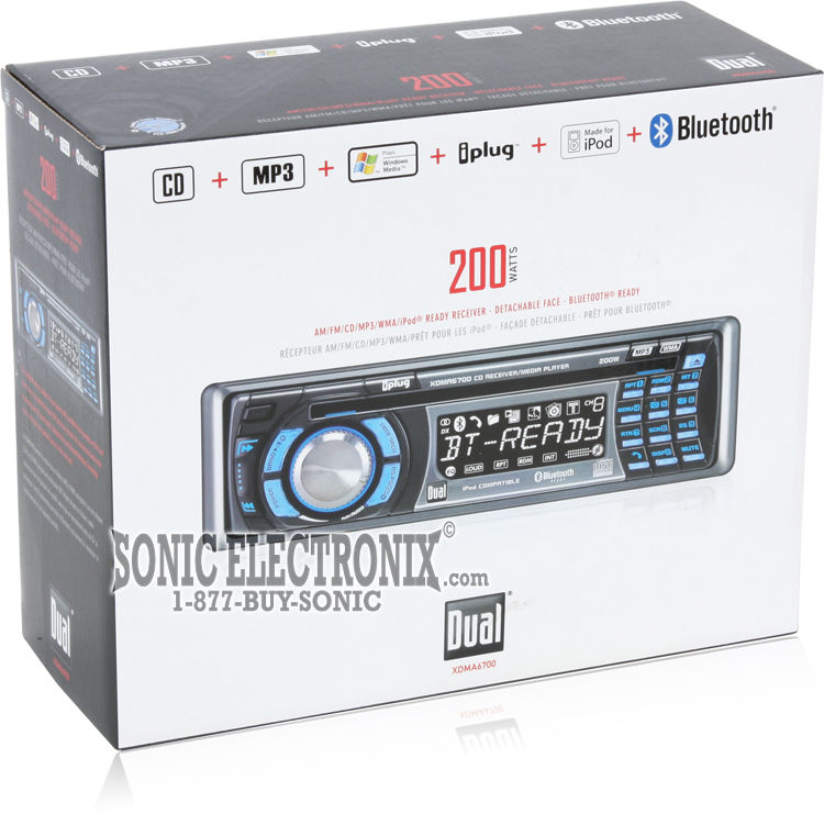 Dual CP6765 (Combo: XDMA6700 Head Unit w/ iPod Adapter + 6-1/2" Speakers) Image 10