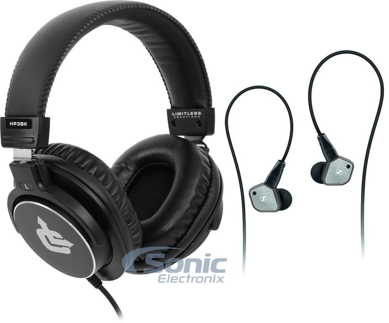 Sennheiser IE80WEST + Limitless Creations HP3BK Image 1