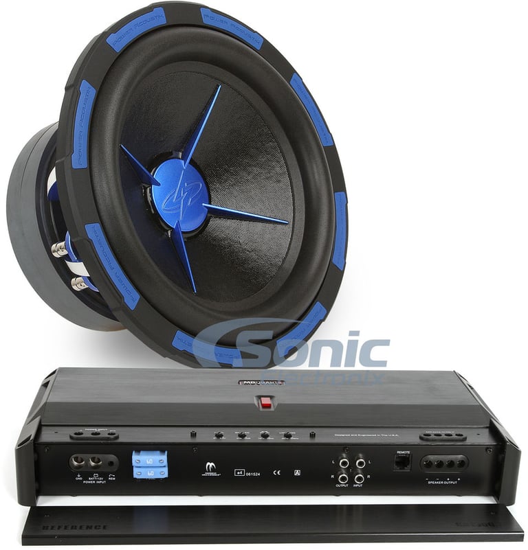 1500W MB Quart + Power Acoustik Bass Package Image 1