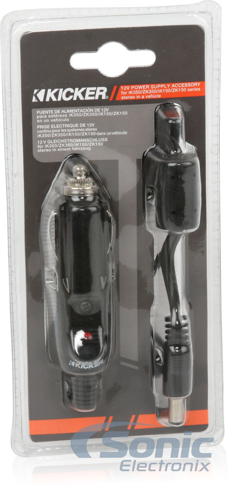 Kicker iK150/350 & ZK150/350 (IZKPC1212) 12-Volt/DC Charger Image 5