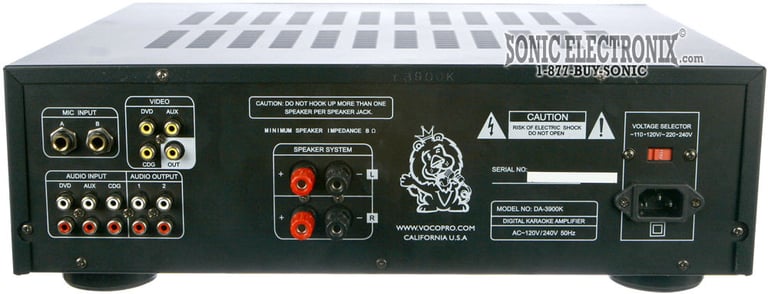 VocoPro DA-3900K Image 2