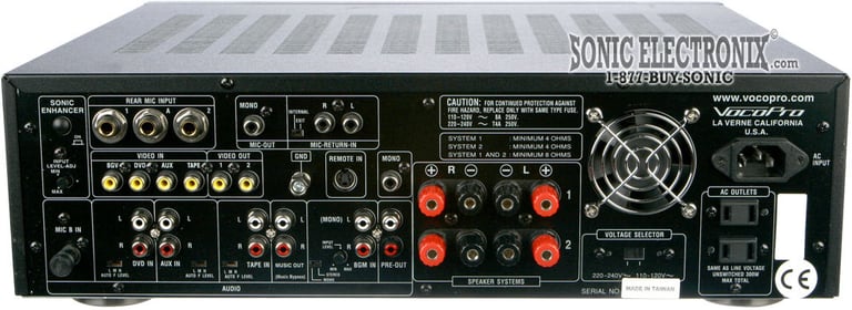 VocoPro DA-9800RV Image 3