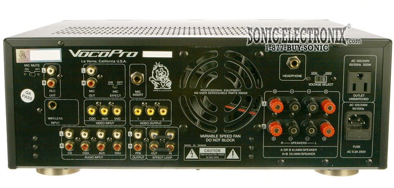 VocoPro DA-8909RV Image 2