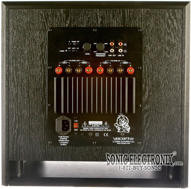 VocoPro SUB-1200 Image 2