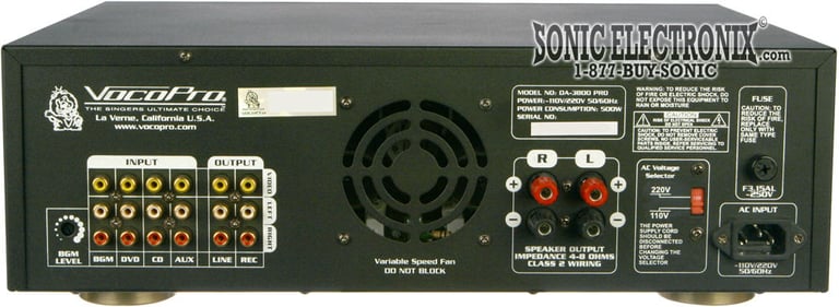 VocoPro DA-3800PRO Image 2