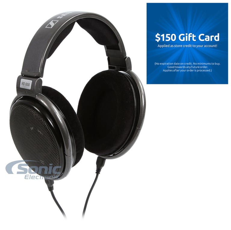 Sennheiser HD650 +$150 eGift Card Image 1