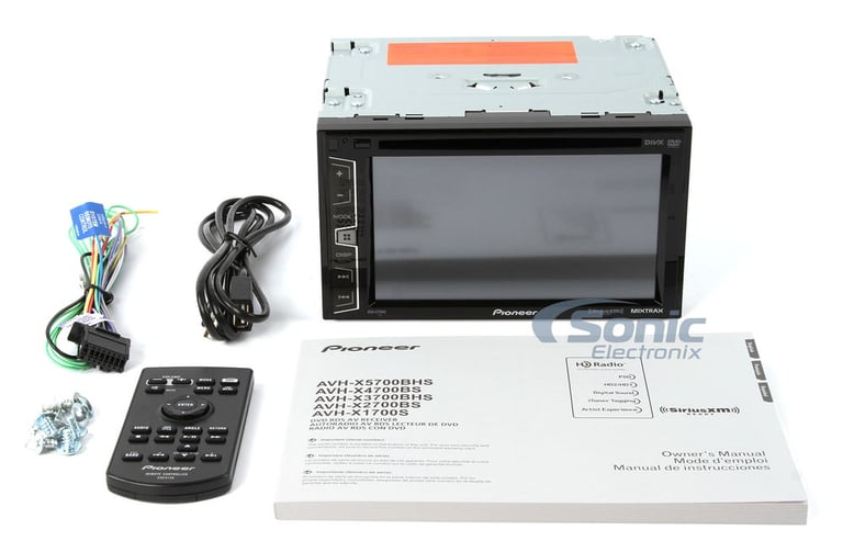 Pioneer AVH-X1700S Open Box Incomplete Image 9