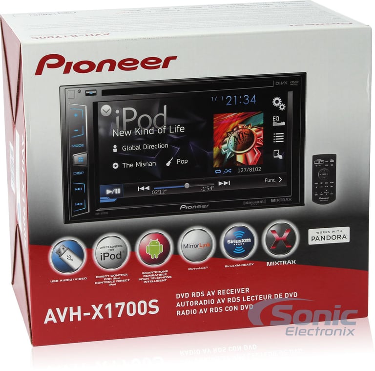 Pioneer AVH-X1700S Image 10
