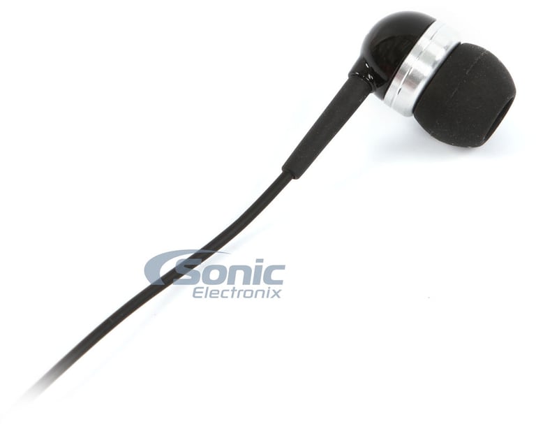 Sennheiser MM 30i Black (MM30i) Earbuds with 3-Button Mic for Apple iPhone Image 4